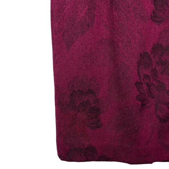 Vintage GIANNI Petite Wool Blend Floral Purple Blazer Mini Skirt Suit Set Flower - Picture 9 of 16